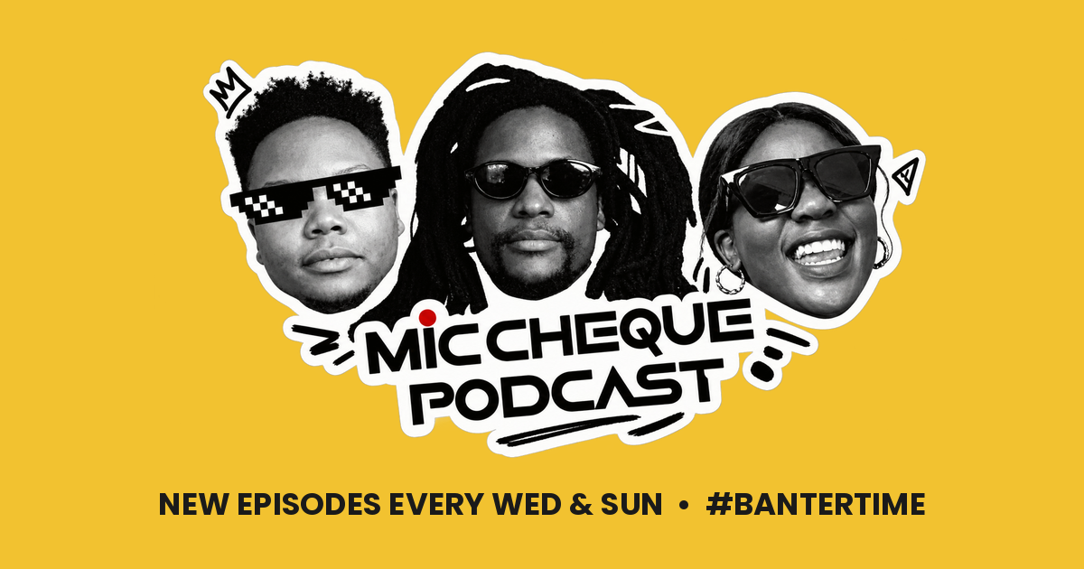 Mic Cheque Podcast website preview